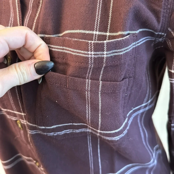 CARHARTT Women’s Flannel Shirt Sz XS (0/2) - Picture 5 of 13